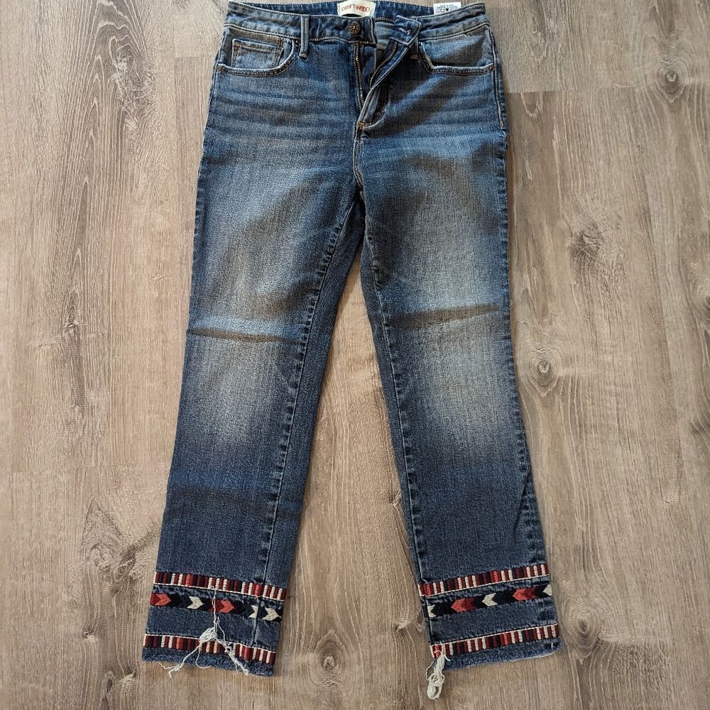 Driftwood Collette crop jeans